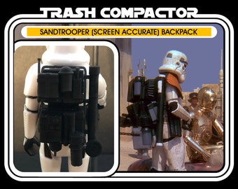 Sandtrooper (Screen Accurate) Backpack- Vintage-style Star Wars custom