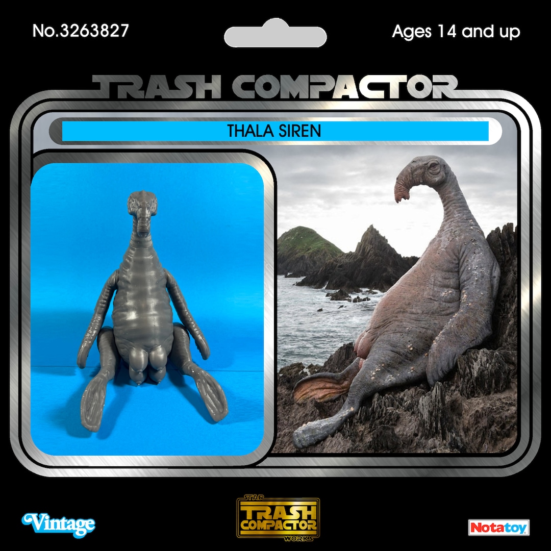 Thala Siren 3D Printed Vintagestyle Star Wars Custom Etsy Finland