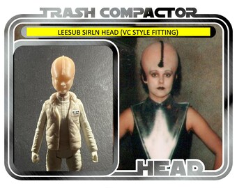 Leesub Sirln Heads (various Fits) - 3D Printed- Vintage-style Star
