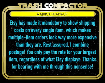 A Quick heads up on pricing - Vintage-style Star Wars custom