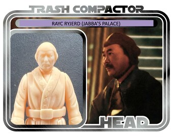 Rayc Ryjerd Head (Jabba’s Palace)  - 3D Printed Model Kit - Vintage-style Star Wars custom