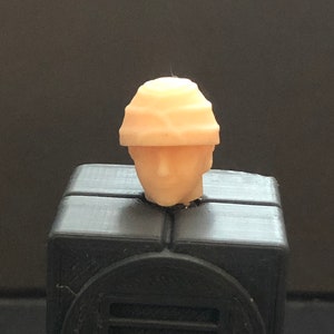 RAZELL TAMERON Bespin Wing Guard Head 3D Printed Vintage-style Star Wars custom 3.75 Scale image 8