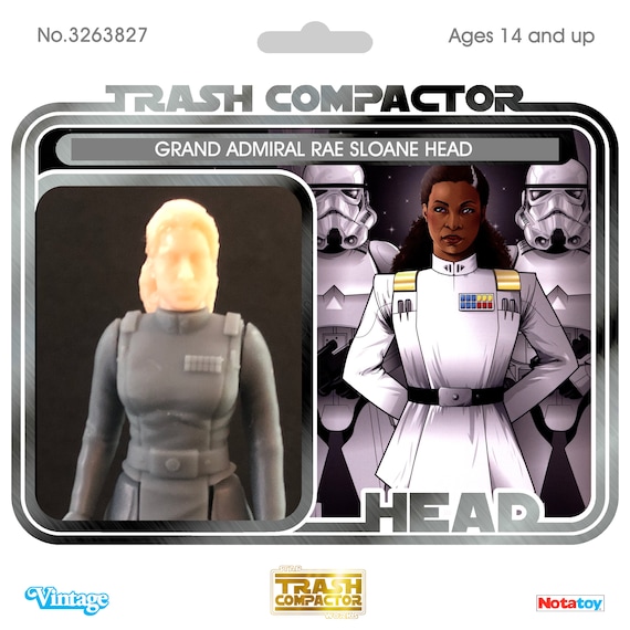 Grand Admiral Rae Sloane Head 3D Printed Etsy Hong Kong