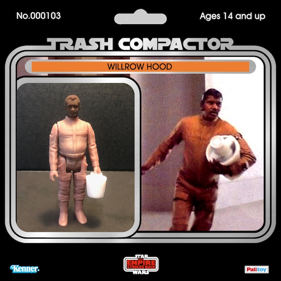 Willrow Hood - 3D Printed Model Kit- Vintage-style Star Wars