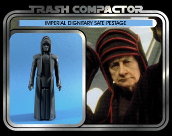 Sate Pestage - Imperial Dignitary - 3D Printed Model Kit- Vintage-style Star Wars custom