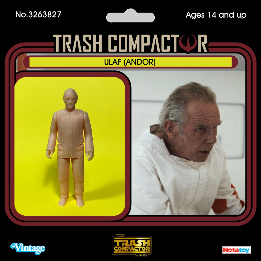 Ulaf (andor) - 3D Printed- Vintage-style Star Wars Custom - Etsy