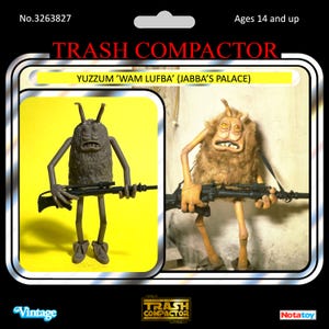 Yuzzum ’Wam Lufba’ (Jabba’s Palace) - 3D Printed Model Kit- Vintage-style Star Wars custom