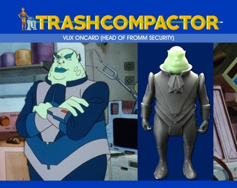 Vlix Oncard (Head Of Fromm Security) - 3D Printed Model Kit- Vintage-style Star Wars custom