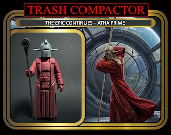 The EPIC Continues - Atha Prime - 3D Printed Model Kit - Vintage-style Star Wars custom
