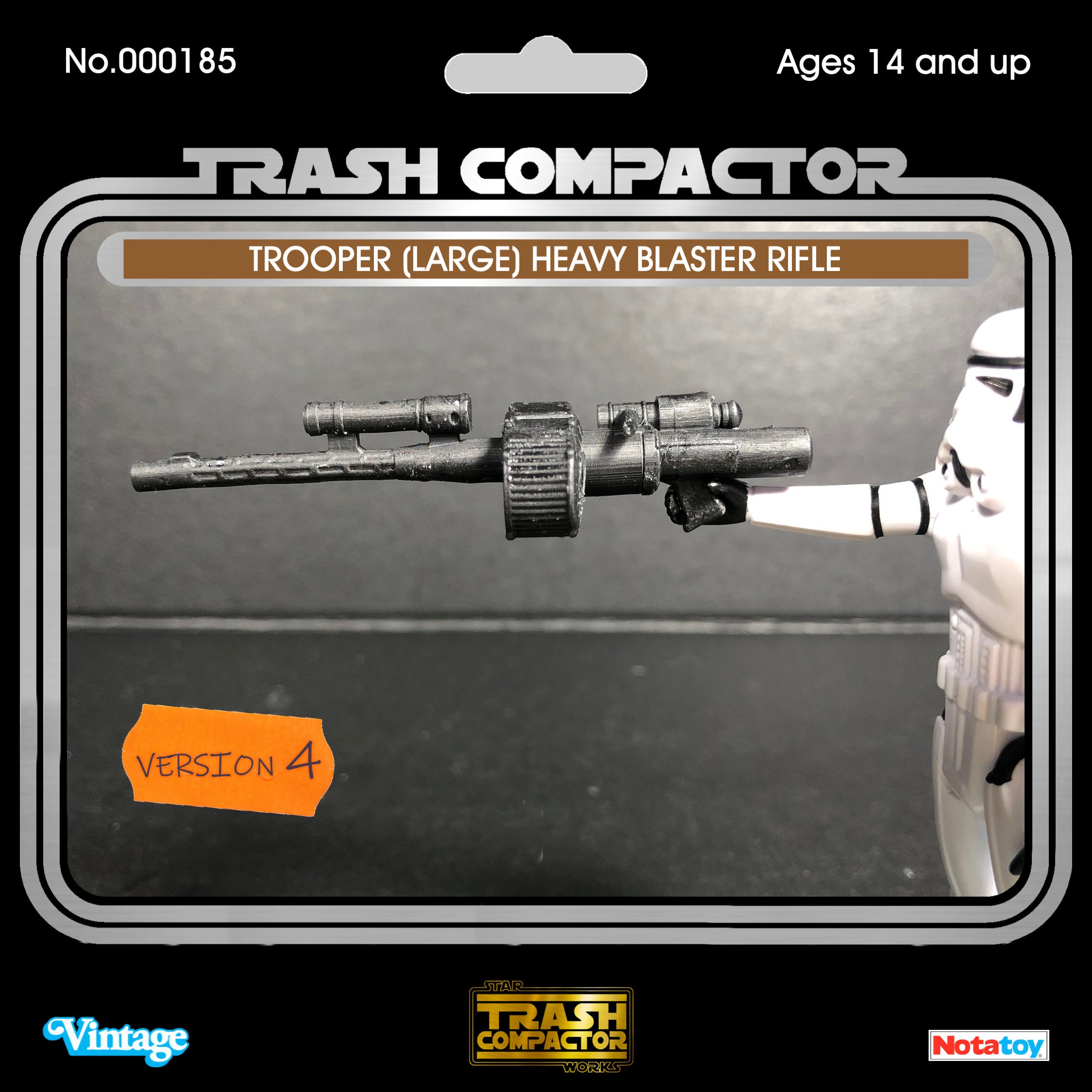 サンドトルーパー武器 V4 - RT-97C/MG 15 ヘビーブラスターライフル