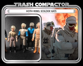 Czapki żołnierzy Flexi Hoth Rebel Soldiers – styl vintage (skala 3,75)