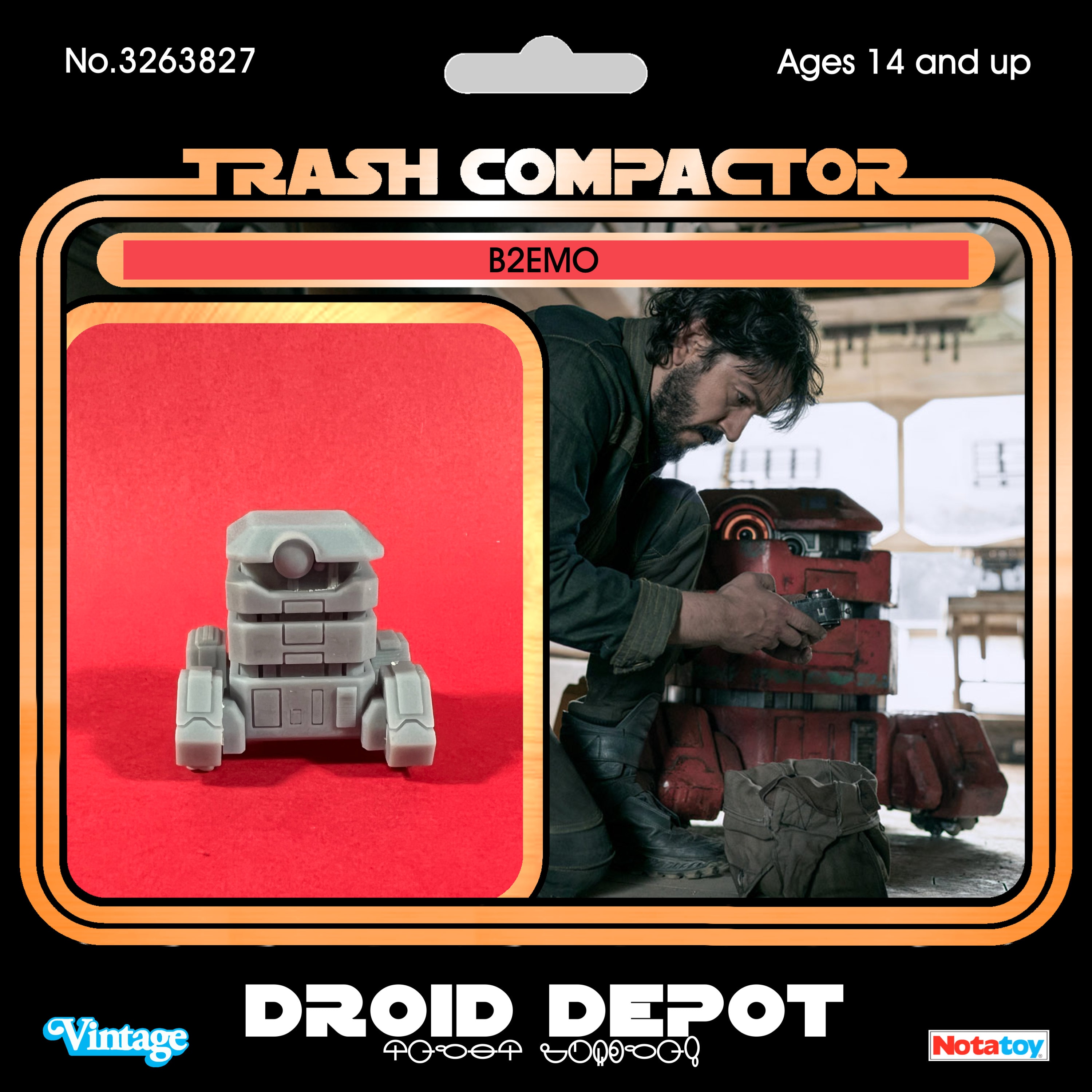スターウォーズ　ドロイドファクトリー　R5-ZOMB TC-14 ヴィンテージ スターウォーズSTAR WARS ディズニードロイドファクトリー/R5