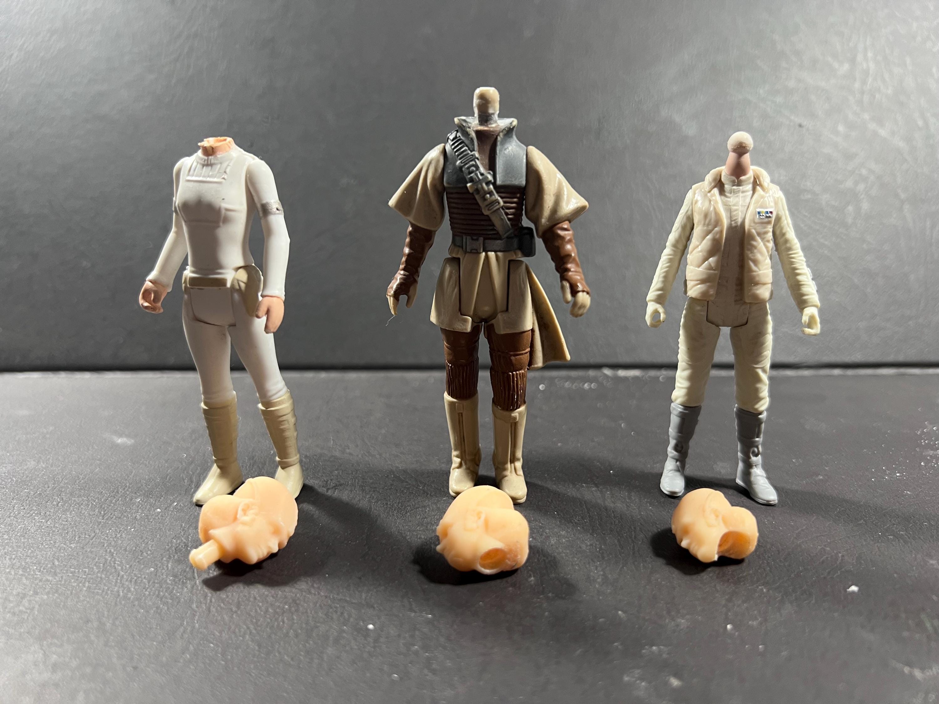 Leesub Sirln Heads (various Fits) - 3D Printed- Vintage-style Star