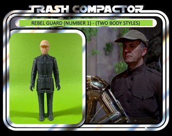 Figura de Star Wars de la Guardia Rebelde n.º 2: Kit de modelo impreso en 3D de estilo vintage