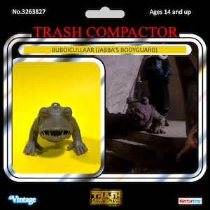 Buboicullaar (Jabba's Body Guard) - 3D Printed Model Kit- Vintage-style Star Wars custom