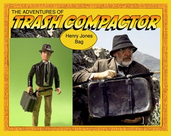 Henry Jones-koffer/tas (Indiana Jones retro-pasvorm) - 3D-geprint - Star Wars-stijl in vintagestijl