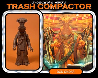 Galaxy's Edge - Dok-Ondar - 3D Printed Vintage/Retro Style Star Wars Custom Resin Model Figure Kit