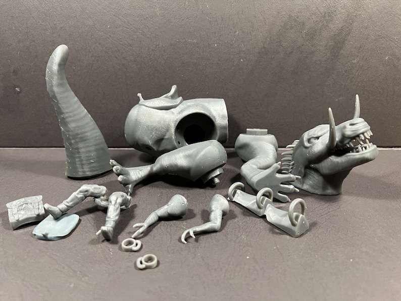 Mythosaur - 3D Printed - Unpainted Vintage Scale- Vintage-style Star ...