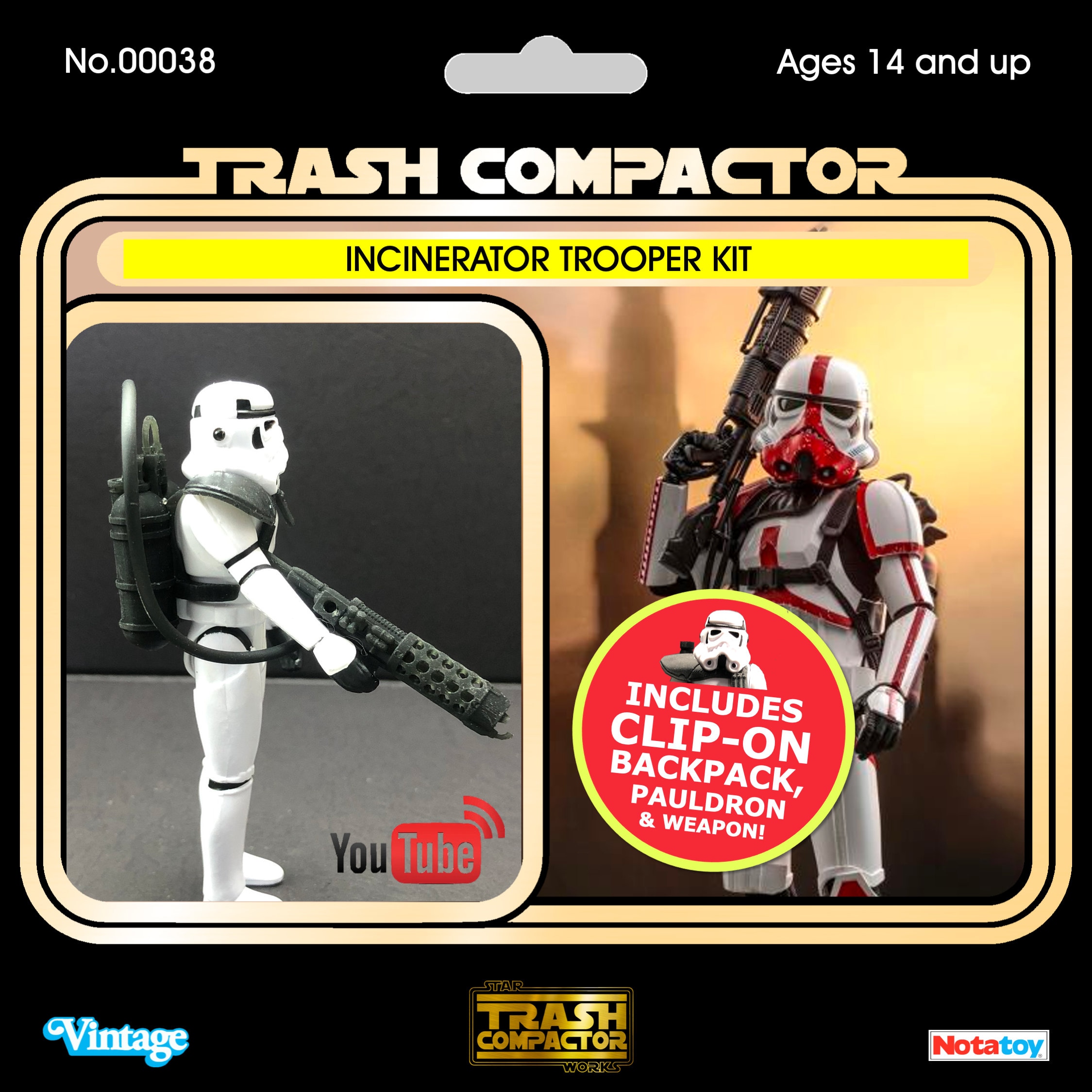 インシネレーター・トルーパーキット - ヴィンテージスタイルのスター