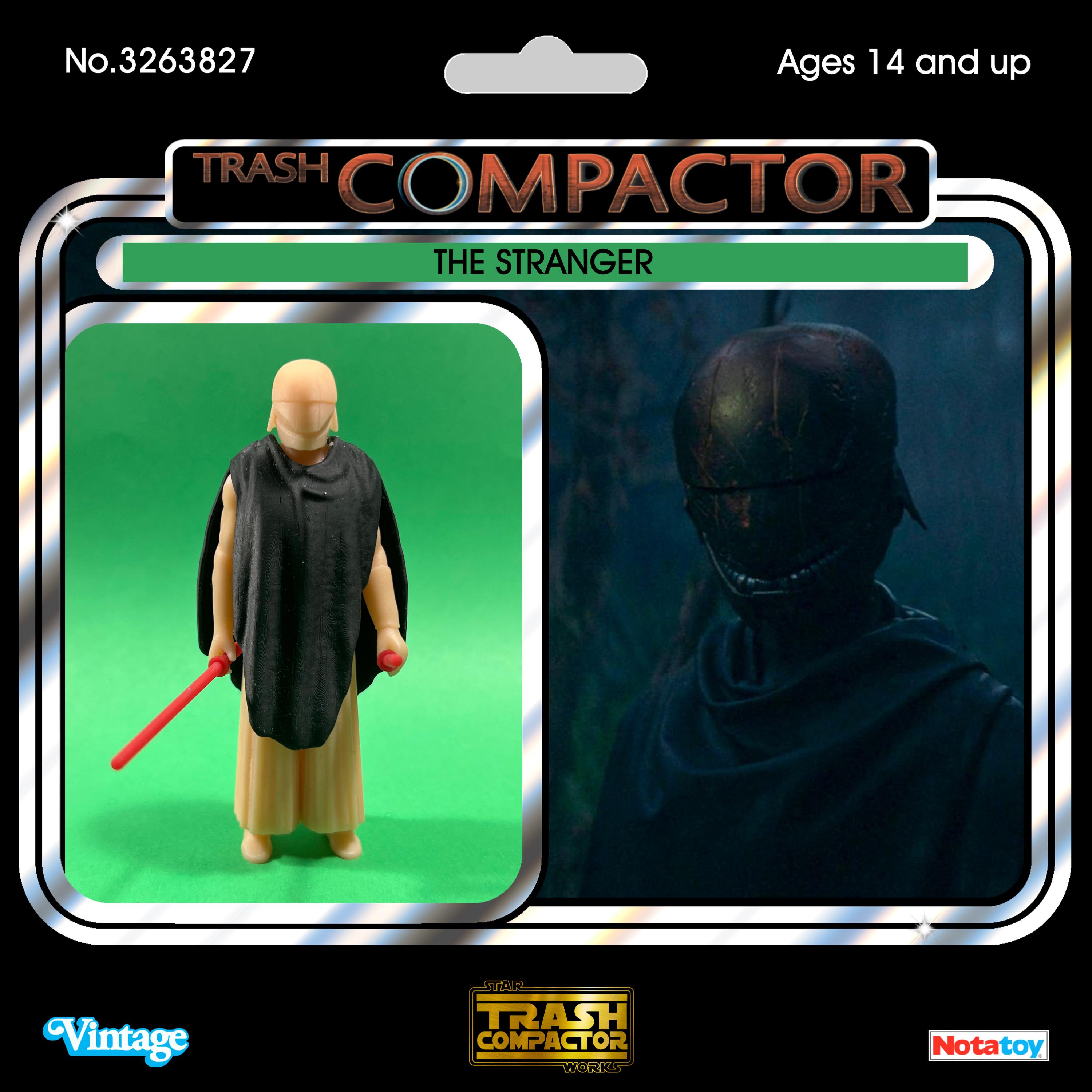 The Stranger (the Acolyte) - 3D Printed Model Kit - Vintage-style