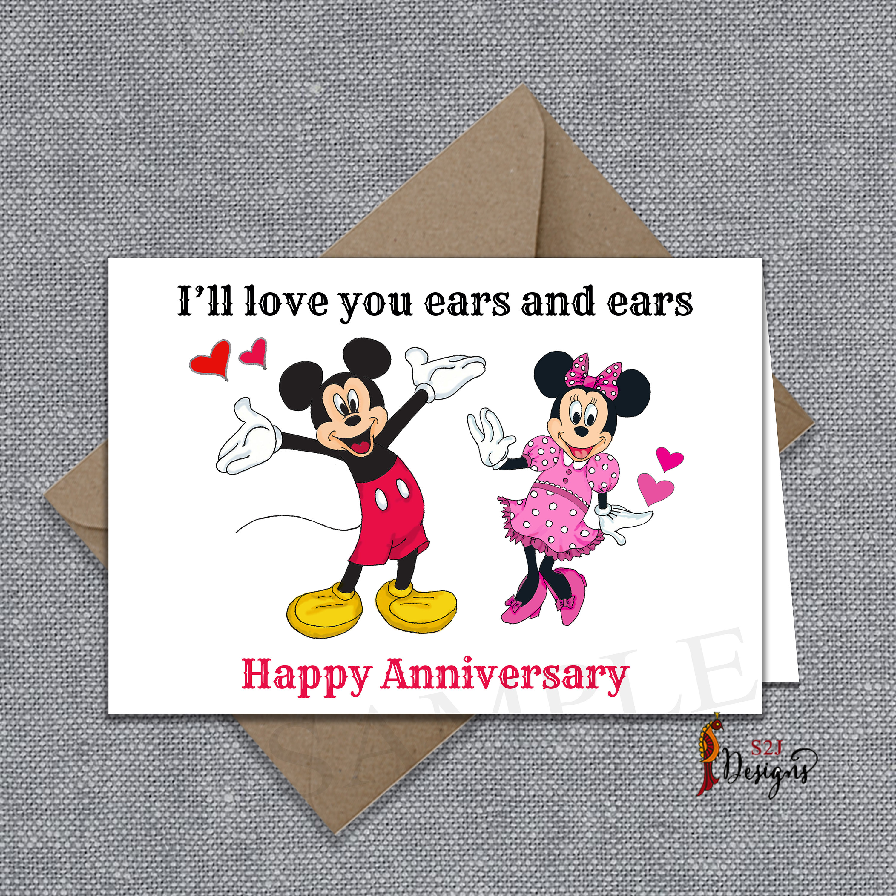 Funny Anniversary Card Funny Kids Birthday Card Disney Theme - Etsy Funny Anniversary Card Funny Kids Birthday Card Disney Theme - Etsy