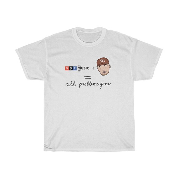 Mac Miller Tee Shirt NPR Concert RIP 