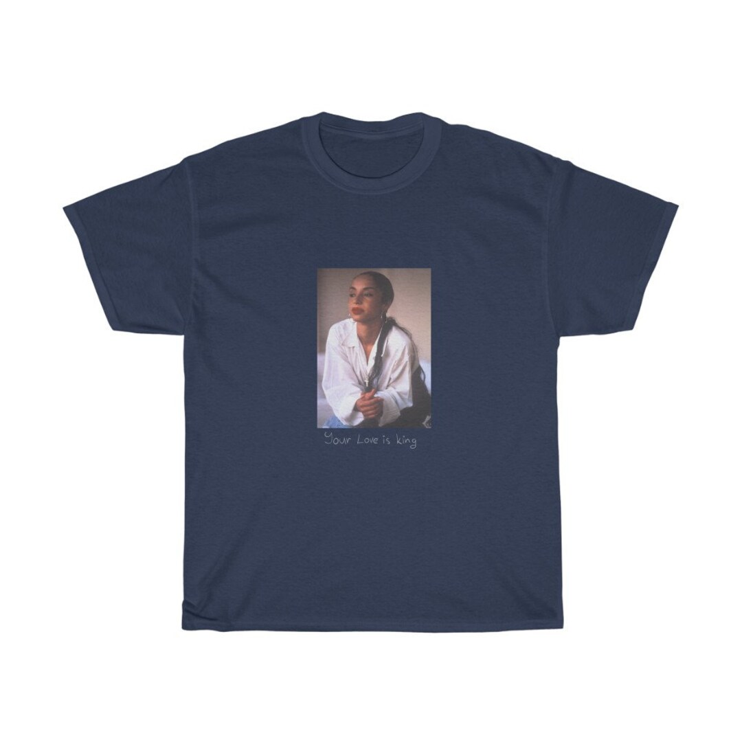 Heritaj SADE-Your Love is King-T-shirt-WHT