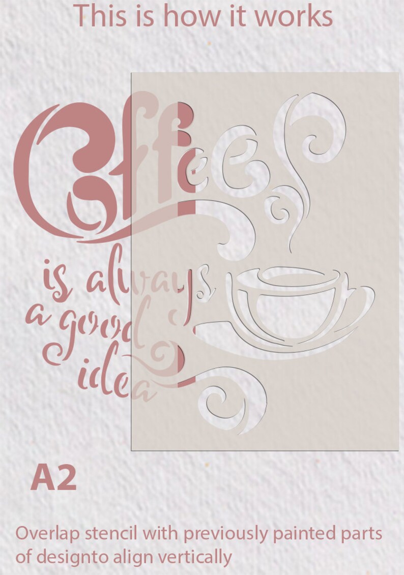 Home sweet home Quote Stencil Template Vintage Paint Furniture Wall Crafts QU60