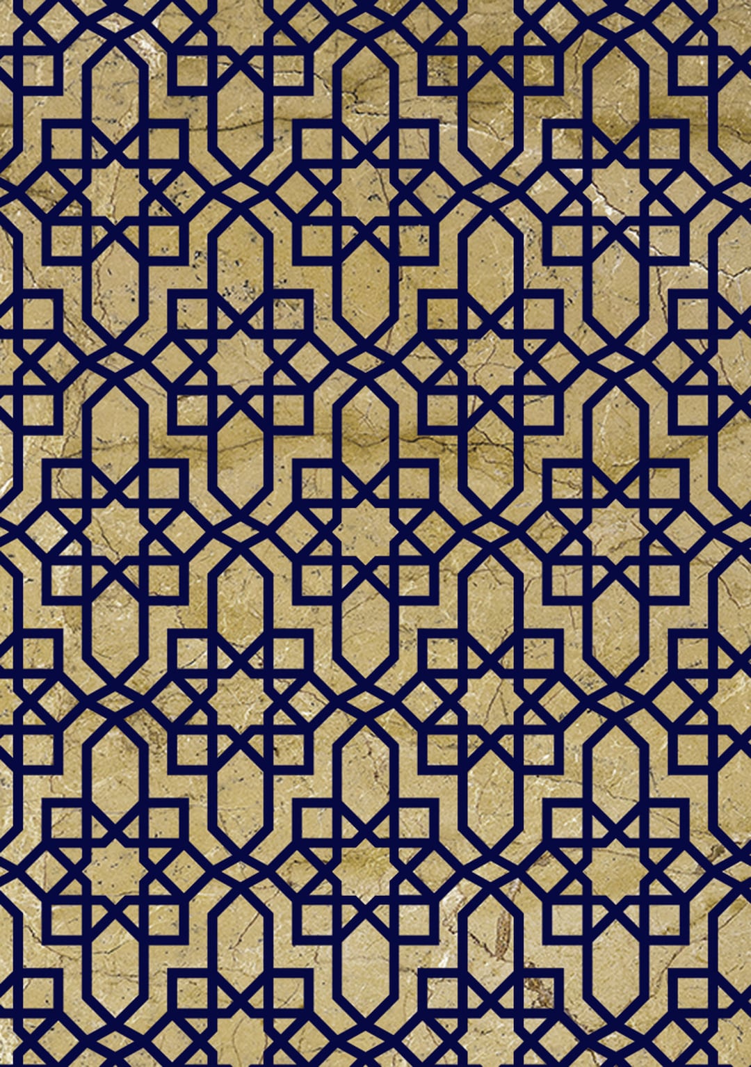 Moroccan Stencil Allover Pattern Painting Wall Furniture Floor Patio ...