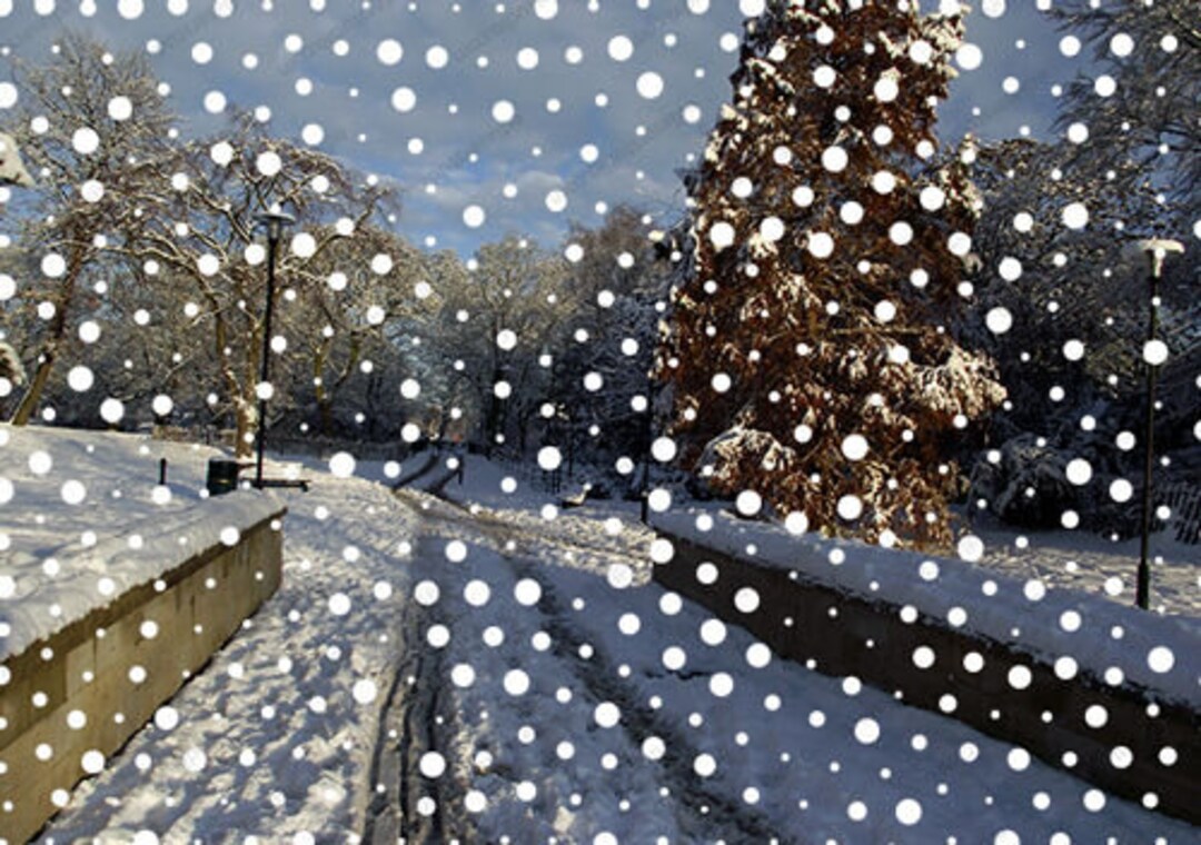 Snow Pattern Stencil Painting Wall Furniture Cardmaking Reusable Crafts ...