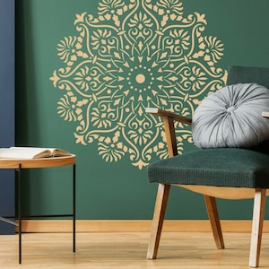 Mandala Large Walls Stencils Paint Furniture Canvas Fabric Wood Patio Floor Home Decor  Crafts Art Reusable Template DL32