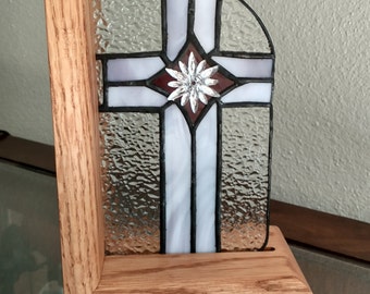 Bookend, Unique, Cross, Religious Gift, Book Lover Gift, Bookend Decor