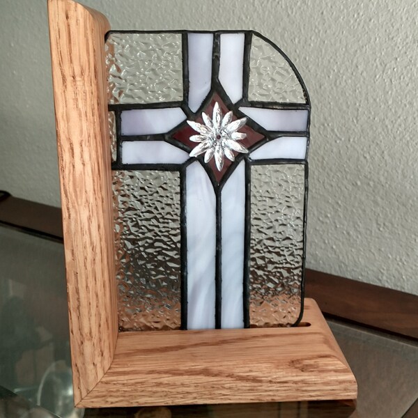 Bookend, Unique, Cross, Religious Gift, Book Lover Gift, Bookend Decor