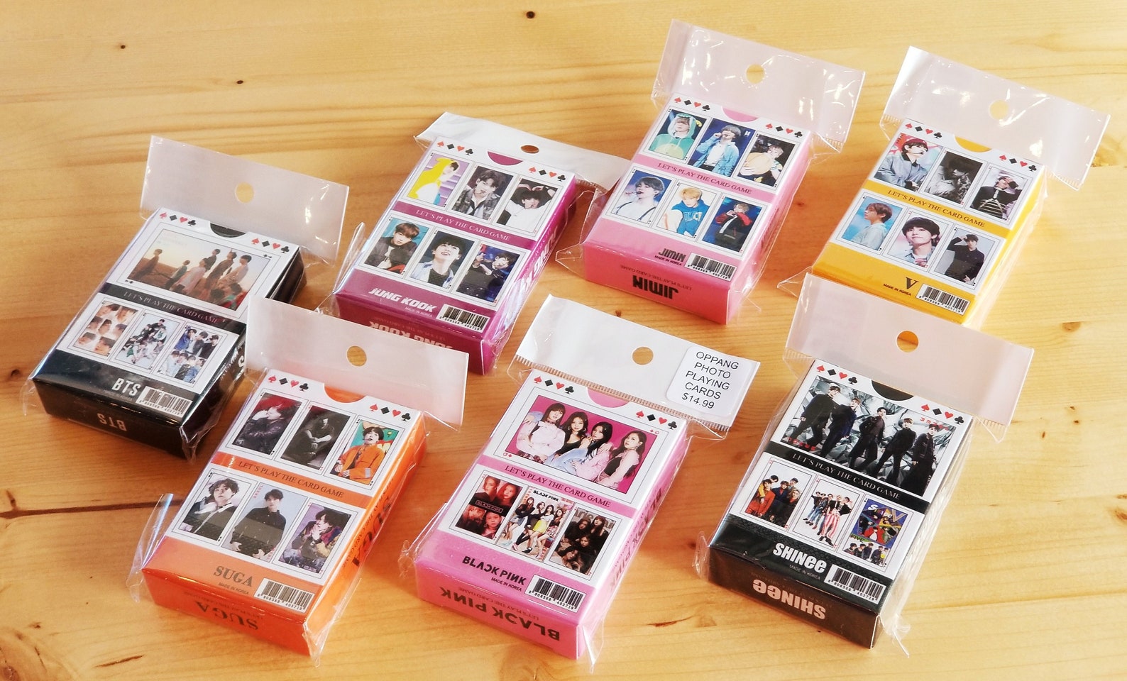 Kpop Playing Cards BTS Bangtan SHINee Blackpink Merch OPPANG Etsy