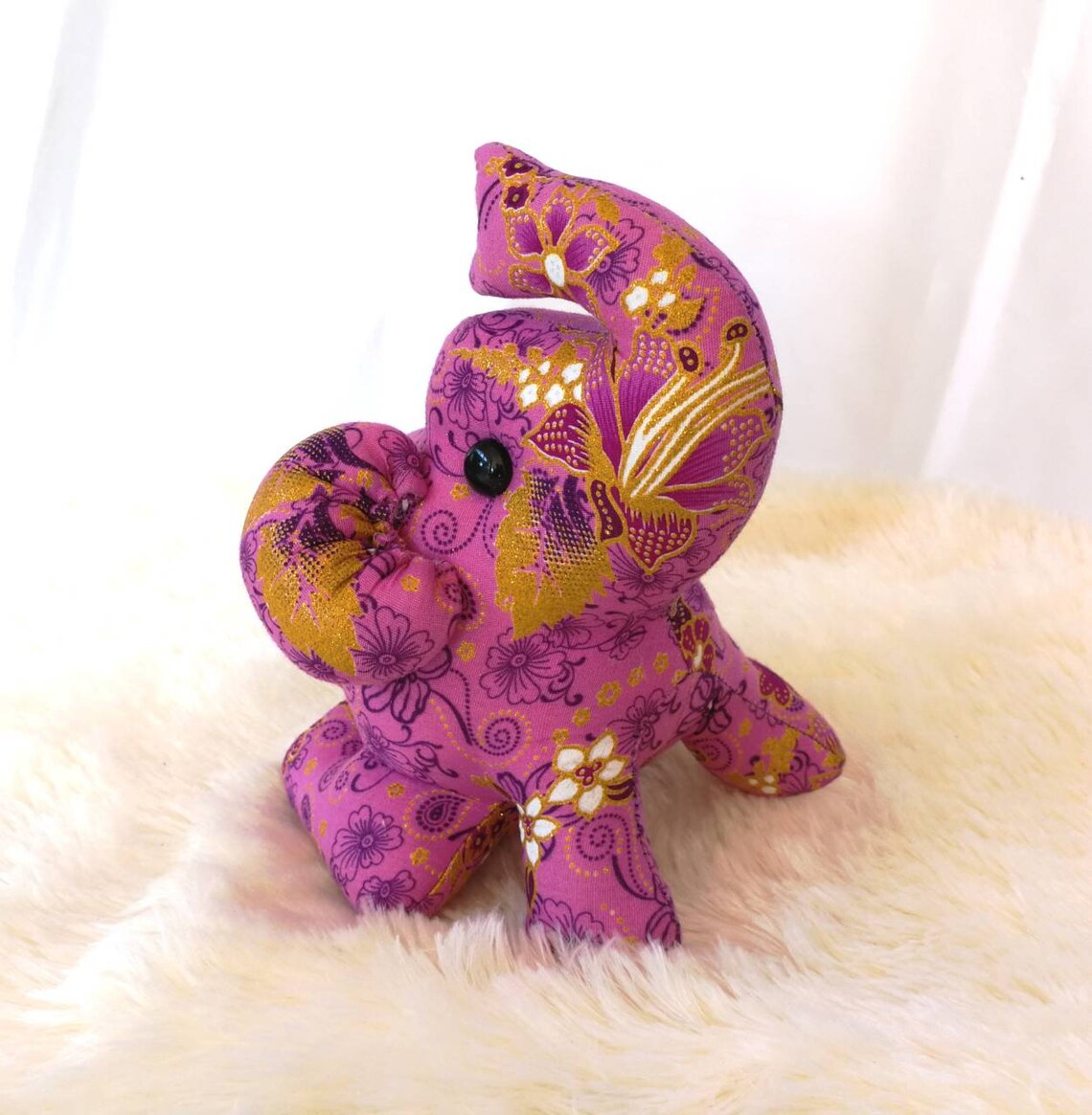 Stuffed Elephant Doll Elephant Handmade Elephant Plush Doll Etsy New