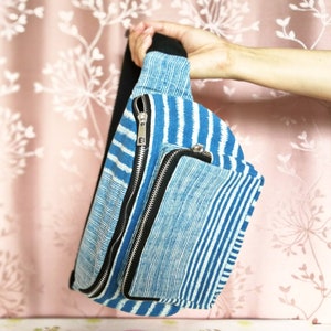 【SATIIIZ】Khaol Denim Pocket String Bag NEWJEANS - NJ X COLLER MD RABBIT STRING BAG | COKODIVE