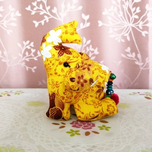 Stuffed Elephant Doll Elephant Handmade Elephant plush doll Home Decor Animal Doll Toy Gift for Children red elephant Toy Gift for birthday