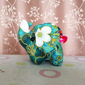 Stuffed Elephant Doll Elephant Handmade Elephant plush doll Home Decor Animal Doll Toy Gift for Children red elephant Toy Gift for birthday