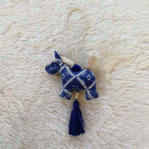 Horse key chains Horse keychain Animal keychain Fabric horse Horse Key ring Stuffed horse colorful embroidered horse gift for her Gift Horse
