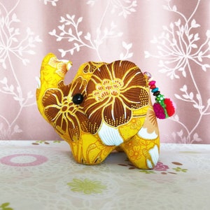 Stuffed Elephant Doll Elephant Handmade Elephant plush doll Home Decor Animal Doll Toy Gift for Children red elephant Toy Gift for birthday