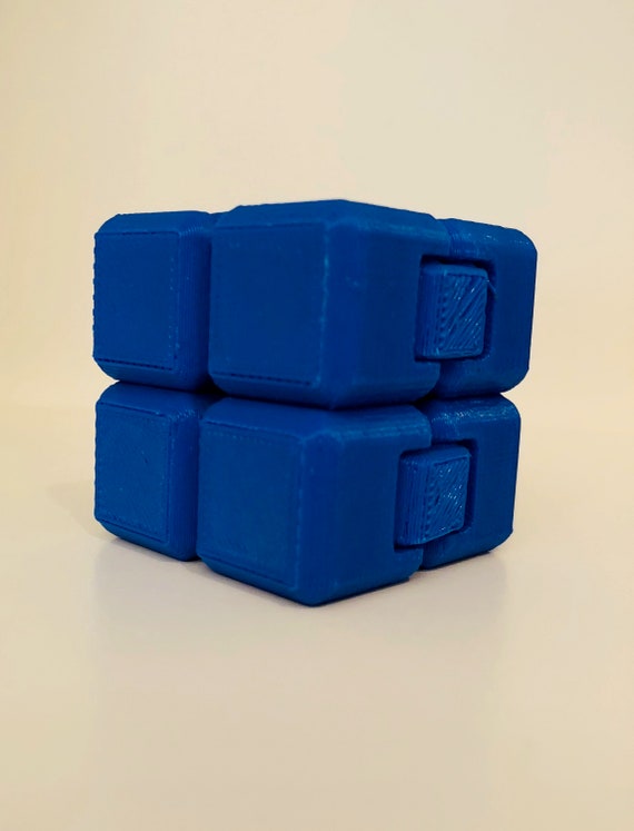 Single Color Fidget Cube Fidget Toy Infinity Cube Fidget Etsy