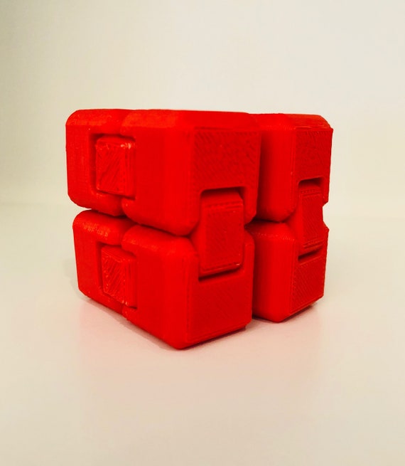 Single Color Fidget Cube Fidget Toy Infinity Cube Fidget Widget Stress  Relief 3D Printed Fidget Fidget Box 