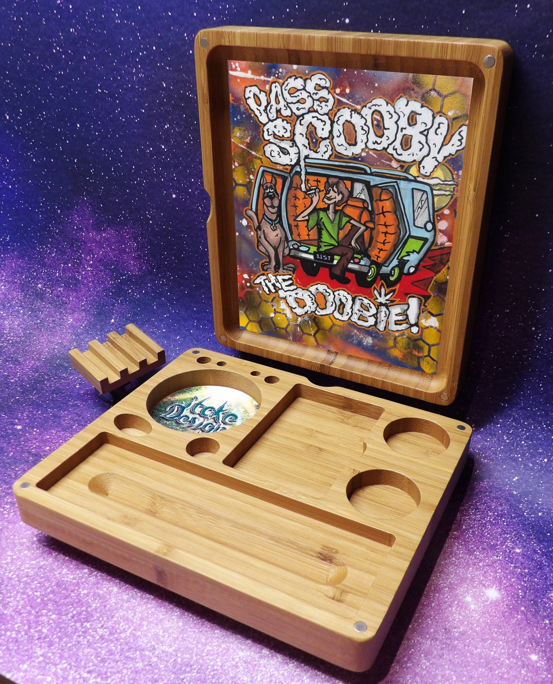Scooby Doo Rolling Tray Etsy