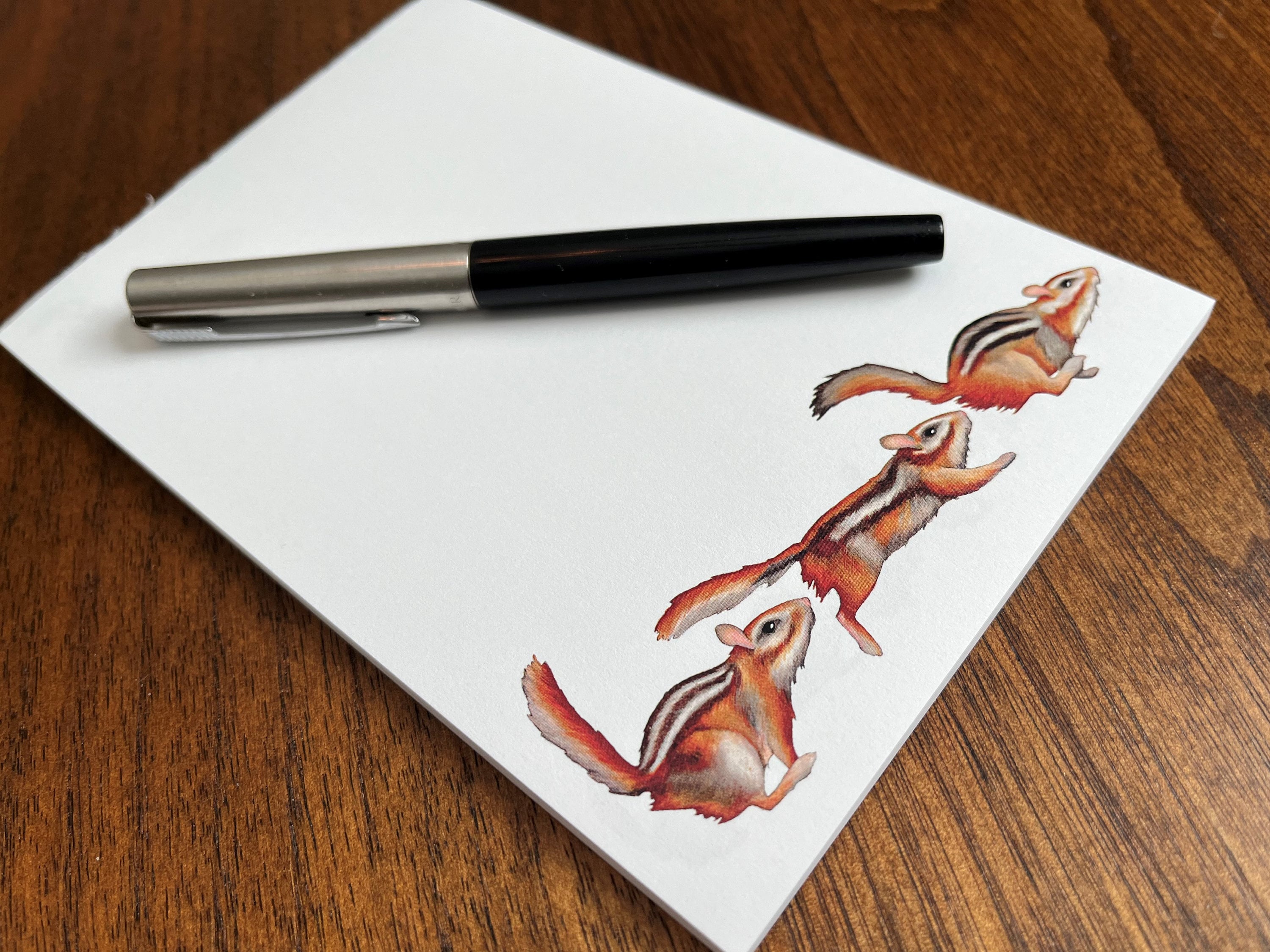 Chipmunk Stationery Gift Set | Notebook | Notepad | Notecards ...