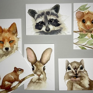 Little Animal Notecards