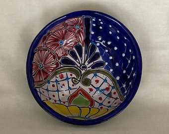 メキシコ タラベラ焼 ウリアルテ ボウル　器 メキシコ陶器タラベラ民芸サルサボウル - Etsy 日本