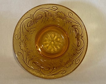 Bol à dessert en verre ambré Indiana