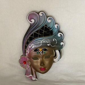 注目ブランド Venezia italy mask - Etsy 日本 工芸品