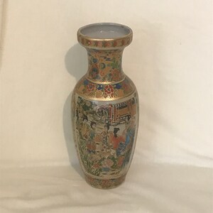 Chinesische handbemalte Vase - Chinesische Damen
