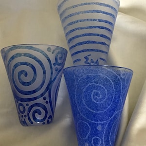 E & M - Ed and Margaret Burke Studio Glass - Hand Made - Etsy